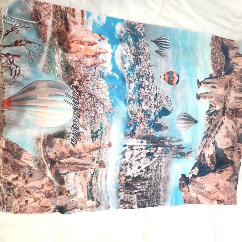Printed Scarf One Size